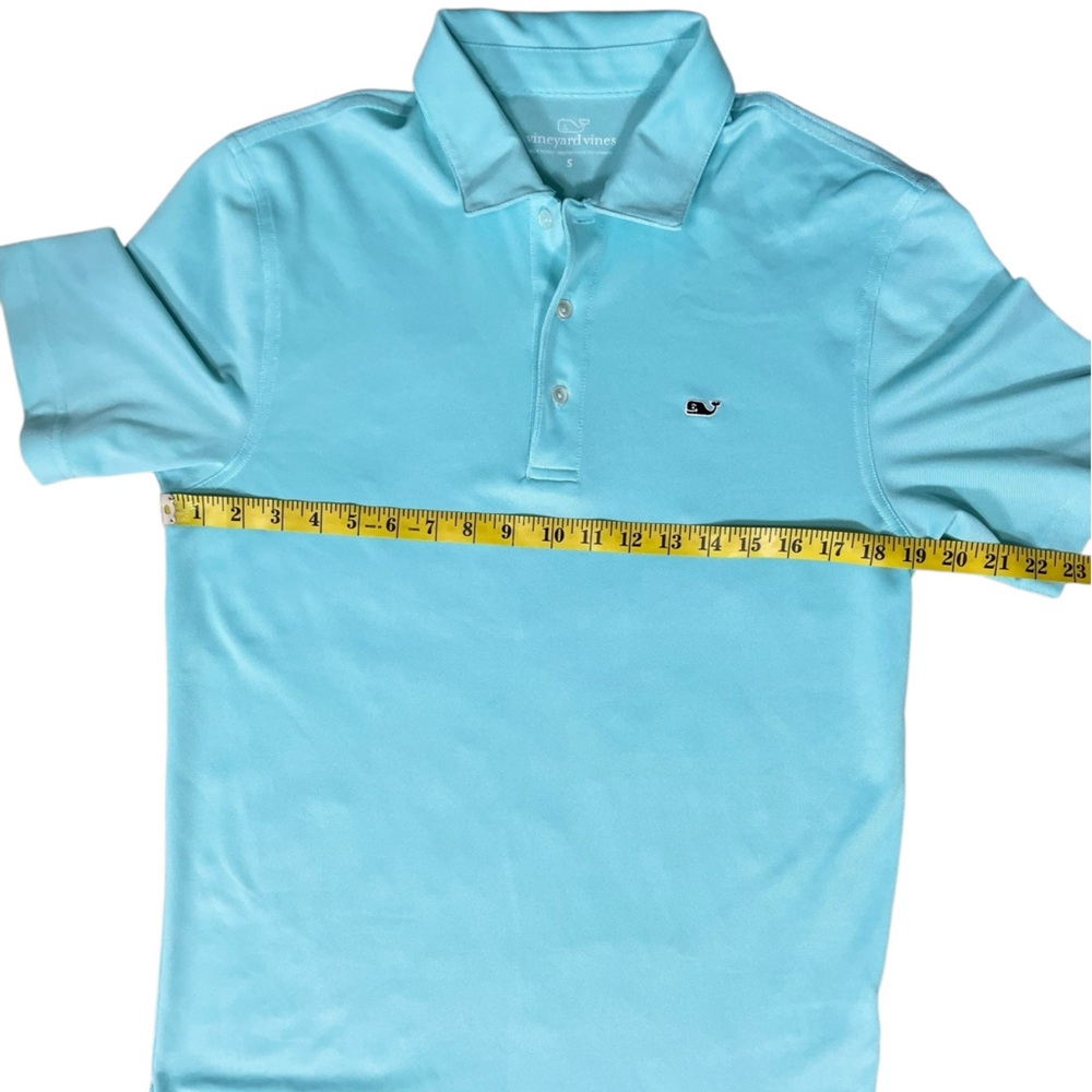 EUC Vineyard Vines Men's “Marshall” Solid Pique Polo - Picture 3 of 8